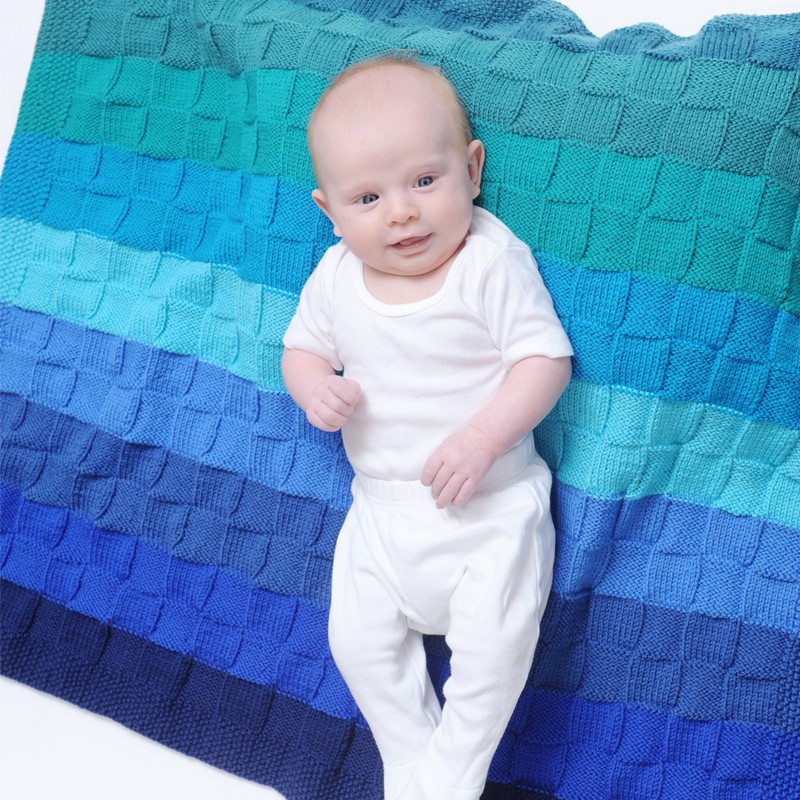 Deep Blue Sea Baby Blanket